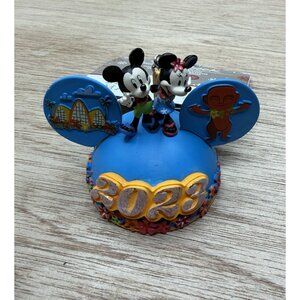 Disney Parks Aulani Resort Christmas Ornament 2023 Mickey Minnie Mouse Damaged